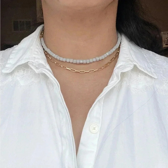CRYSTAL Beaded Choker - Picture 4 of 6